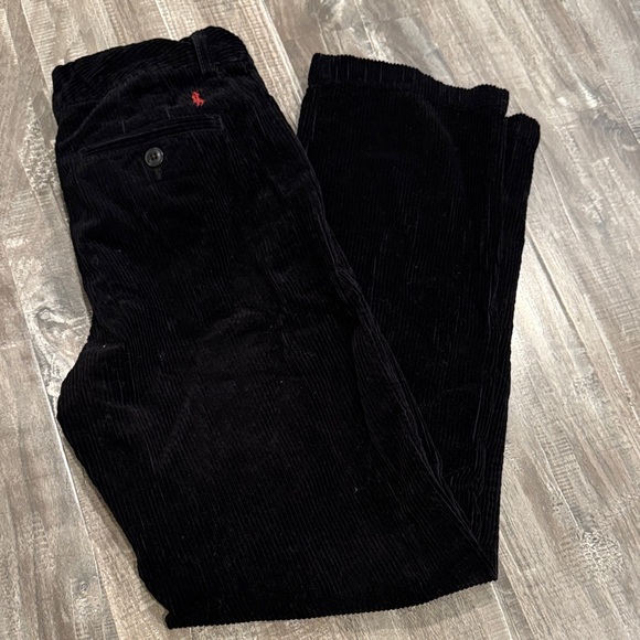 Ralph Lauren Men's Corduroy Pants in Deep Black - Picture 1 of 2